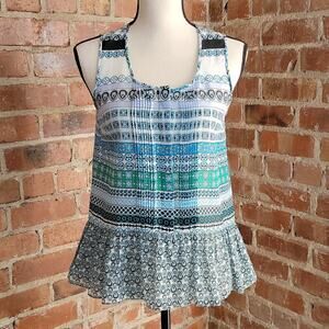 Diane von Furstenberg Kenna tank top blouse P